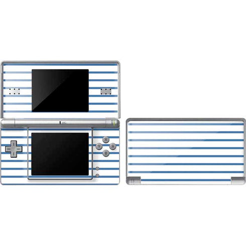 Blue and White Stripes DS Lite Skin