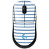 Blue and White Stripes G Pro Wireless Gaming Mouse Skin