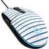 Blue and White Stripes G203 Prodigy RGB Wired Gaming Mouse Skin