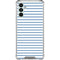 Blue and White Stripes Galaxy A13 5G Clear Case