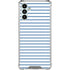 Blue and White Stripes Galaxy A13 5G Clear Case