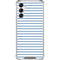 Blue and White Stripes Galaxy A15 5G Clear Case