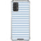Blue and White Stripes Galaxy A32 5G Clear Case