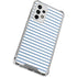 Blue and White Stripes Galaxy A33 5G Clear Case