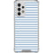 Blue and White Stripes Galaxy A53 5G Clear Case