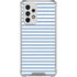 Blue and White Stripes Galaxy A53 5G Clear Case