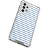 Blue and White Stripes Galaxy A53 5G Clear Case