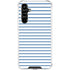 Blue and White Stripes Galaxy A54 5G Clear Case