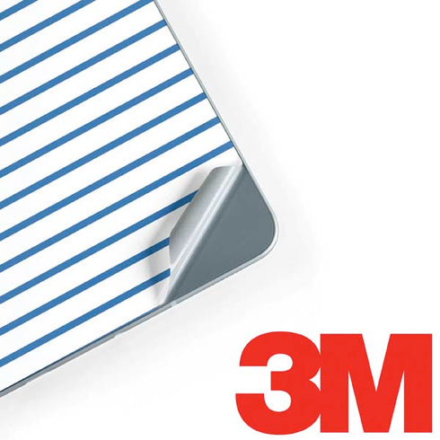 Blue and White Stripes Galaxy Book 12in Skin