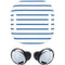 Blue and White Stripes Galaxy Buds Pro Skin