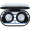 Blue and White Stripes Galaxy Buds Skin