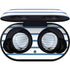 Blue and White Stripes Galaxy Buds Skin