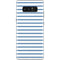 Blue and White Stripes Galaxy Note 8 Skin