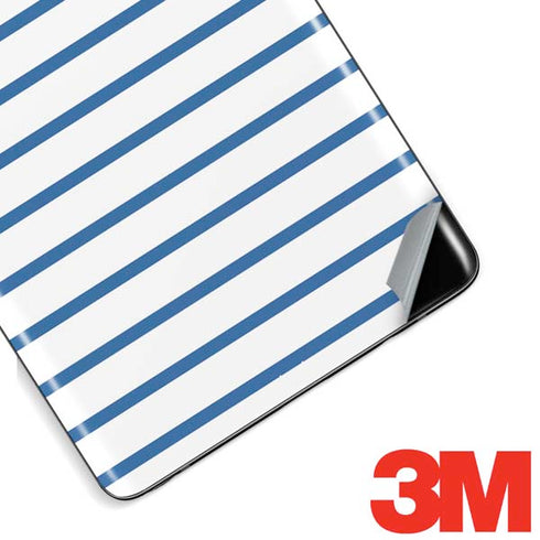 Blue and White Stripes Galaxy Note 8 Skin