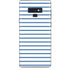 Blue and White Stripes Galaxy Note 9 Skin