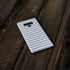 Blue and White Stripes Galaxy Note 9 Skin