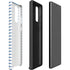 Blue and White Stripes Galaxy Note20 5G Pro Case