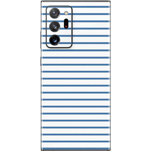 Blue and White Stripes Galaxy Note20 Ultra 5G Skin