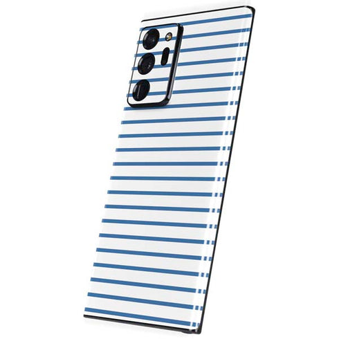 Blue and White Stripes Galaxy Note20 Ultra 5G Skin