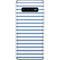 Blue and White Stripes Galaxy S10 Plus Skin