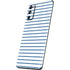 Blue and White Stripes Galaxy S20 Fan Edition Skin