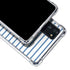 Blue and White Stripes Galaxy S20 FE Clear Case