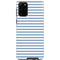 Blue and White Stripes Galaxy S20 Plus Pro Case