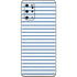 Blue and White Stripes Galaxy S20 Plus Skin