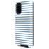 Blue and White Stripes Galaxy S20 Pro Case