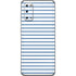 Blue and White Stripes Galaxy S20 Skin
