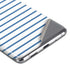 Blue and White Stripes Galaxy S20 Skin