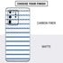 Blue and White Stripes Galaxy S20 Ultra 5G Skin