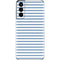 Blue and White Stripes Galaxy S21 5G Skin