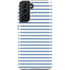 Blue and White Stripes Galaxy S21 Plus 5G Pro Case