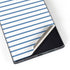 Blue and White Stripes Galaxy S22 Ultra Skin