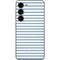 Blue and White Stripes Galaxy S23 Skin