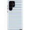 Blue and White Stripes Galaxy S24 Ultra Impact Case