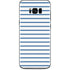 Blue and White Stripes Galaxy S8 Plus Skin