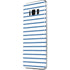 Blue and White Stripes Galaxy S8 Skin