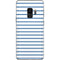 Blue and White Stripes Galaxy S9 Skin