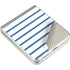 Blue and White Stripes Galaxy Z Flip3 5G Skin