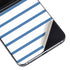 Blue and White Stripes Galaxy Z Flip5 5G Skin