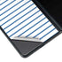 Blue and White Stripes Galaxy Z Fold4 5G Skin