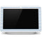 Blue and White Stripes Google Home Hub Skin
