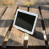 Blue and White Stripes Google Home Hub Skin