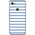 Blue and White Stripes Google Pixel 3a Skin