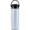 Blue and White Stripes Hydro Flask 20oz Wide Mouth Skin