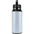 Blue and White Stripes Hydro Flask 32oz Wide Mouth Skin