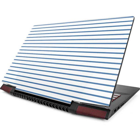 Blue and White Stripes Lenovo IdeaPad Skin