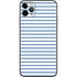 Blue and White Stripes iPhone 11 Pro Max Skin